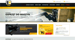 Desktop Screenshot of bktrade.pl